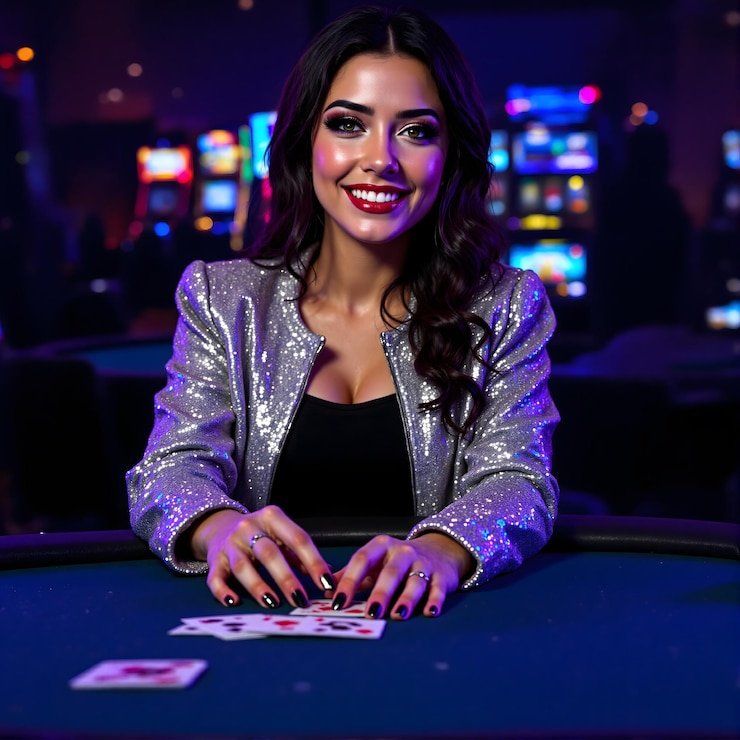 Caishen Wins live dealer table with HD broadcast at partey togel